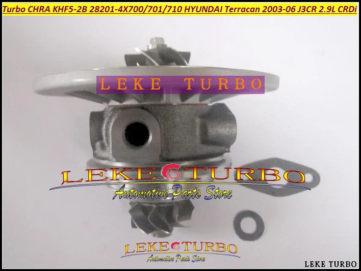 Free Ship Turbo Cartridge CHRA RHF5 KHF5-2B 28201-4X700 28201-4X701 4X710 Turbocharger For HYUNDAI Terracan J3 J3CR 2.9L CRDi