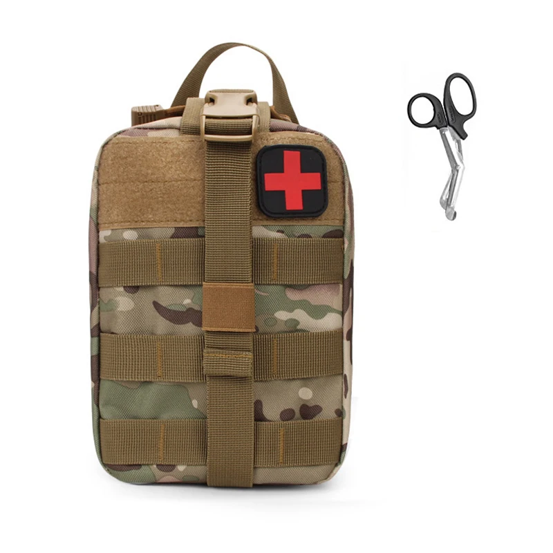 Saco de armazenamento médico para emergência ao ar livre, Kits de Sobrevivência, Molle EMT, Viagem, Camping, Treinamento, Esportes, Primeiros Socorros no carro, 600D