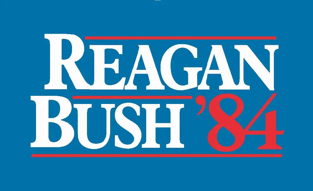 90*150 см Рейган Буш 84 флаг