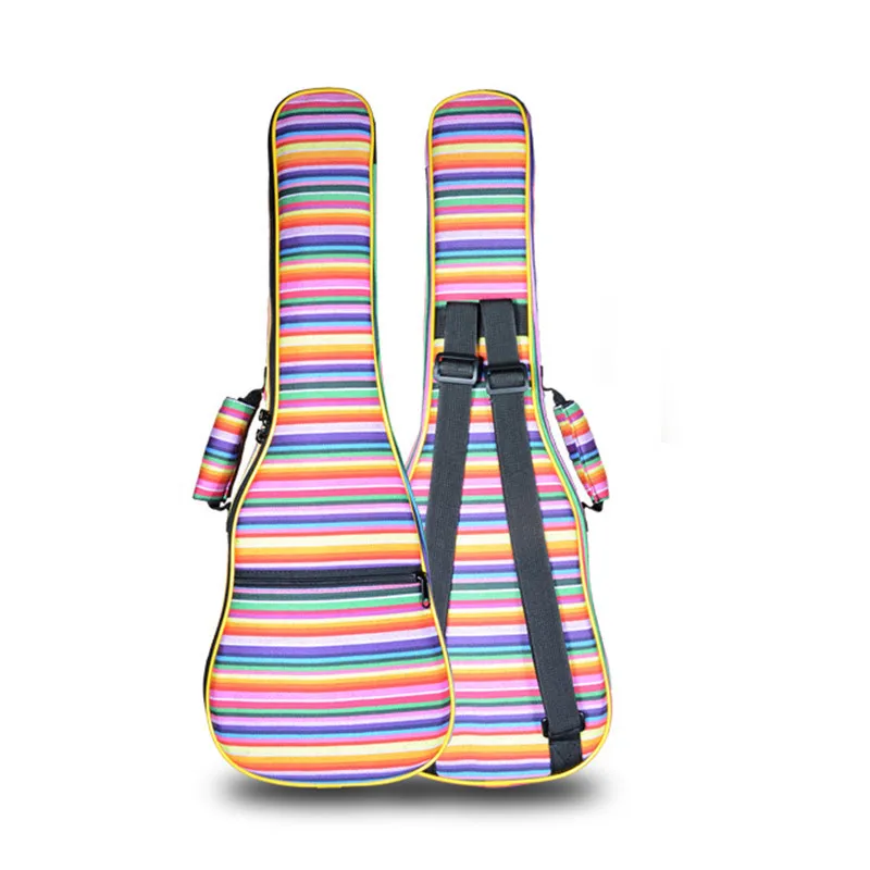 wholesale retail 21 26 concert ukulele bag soprano case lanikai guitar padded guitarra backpack ukelele trap colorful waterproof