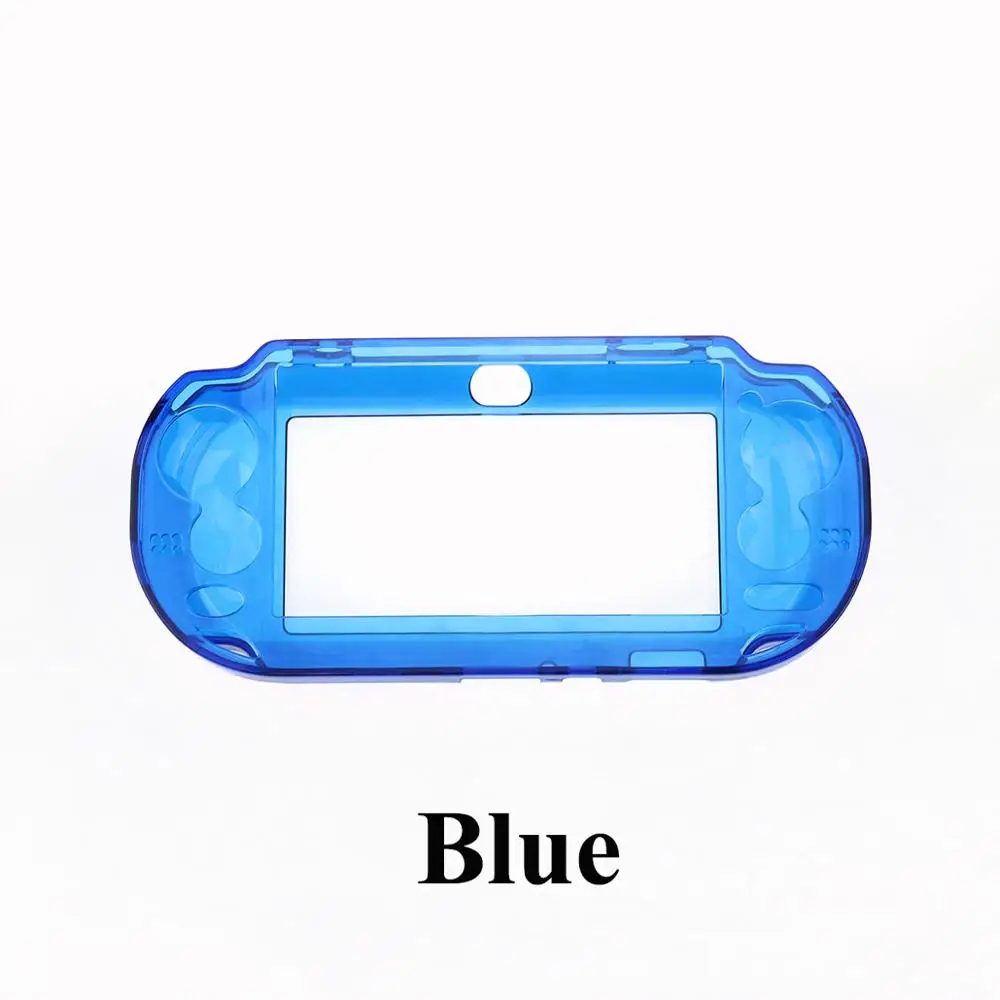 YuXi Transparent Clear Hard Case Protective Cover Shell Skin for Sony for Psvita PS Vita PSV 1000 Crystal Body Protector image 3
