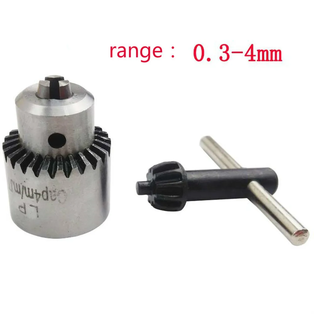 Mini taladro eléctrico en miniatura, agarre de Portabrocas de 0,3-4MM, abrazadera de taladro pequeño, Portabrocas eléctrico