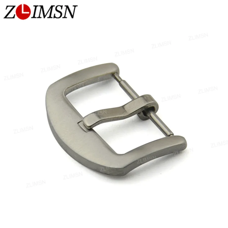 ZLIMSN Metal Buckles Watch Stainless Steel Black Gold Silver Rose Gold Watches Watchbands Buckle Clasps 16 18 20 24 26mm Gesp