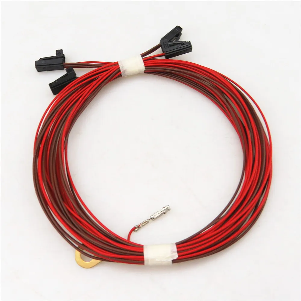 Car Interior Foot lamp LED Footwell light+Cable Harness For VW Jetta GOLF 5 MK5 6 MK6 PASSAT B6 B7 A4 A3 Q5 SEAT Toledo Leon
