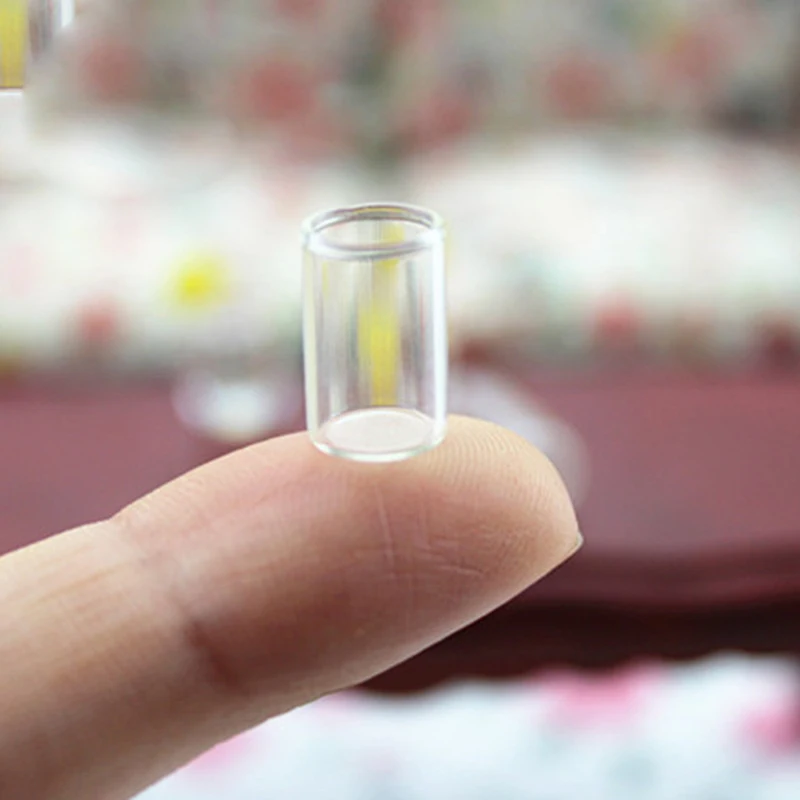 בית בובות מיניאטורות ברור באר ספל כוס מטבח ילדים צעצוע מתנה חדש בולט 4 יח'\סט