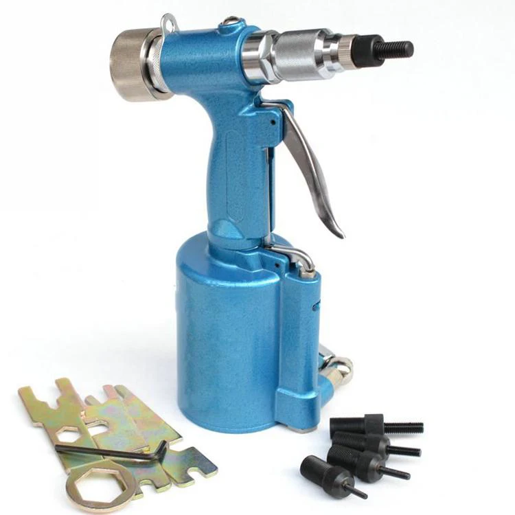 Imagem -04 - Pneumática Air Riveter Gun Ferramenta Nut Rivet Novo Design M4-m10