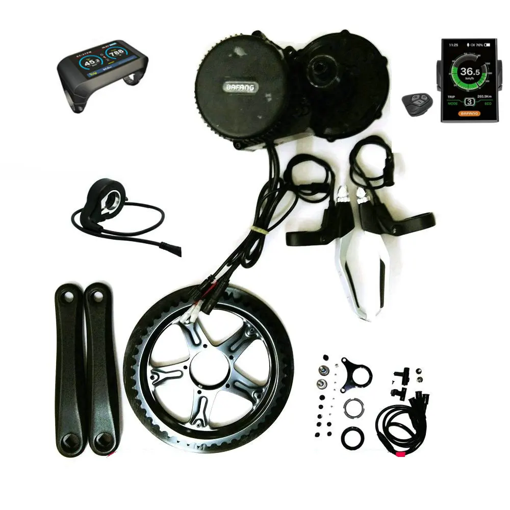 

Bafang 8fun BBS02B Brushless Mid Central Engine Conversion Kit DIY Bicycle E-bike 48V 750W