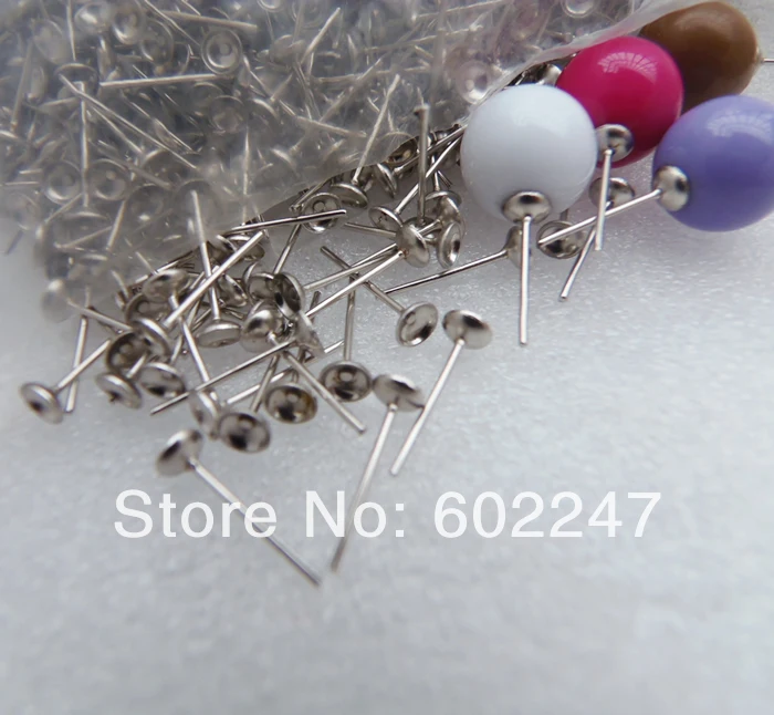 

New Earrings Pins Findings Wholesales, Metal Earring Pins Ear Studs Jewelry Findings & Components