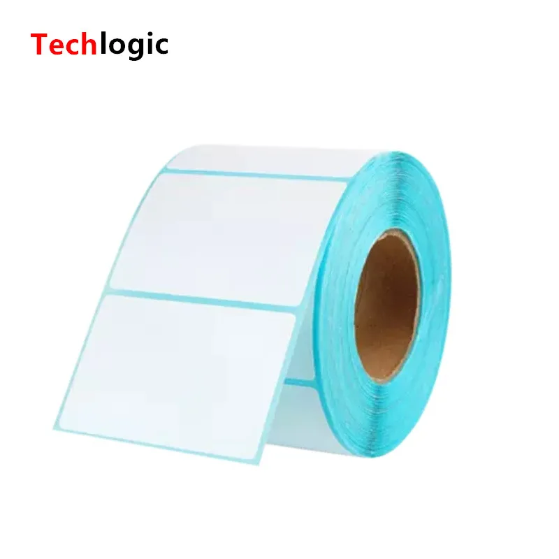 80mm X 60mm Thermal Label Adhesive Stickers 80*60*500pcs per roll Thermal Sensitive Adhesive Sticker Barcode Printer Labels