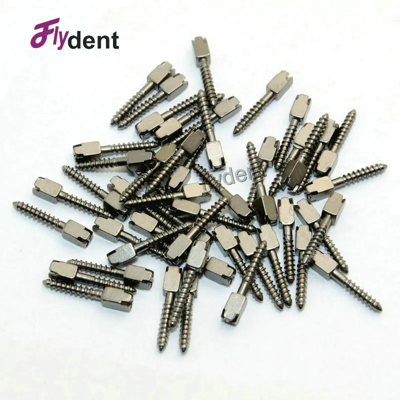 Dental Screw Post Titanium Screw Post Dental Post Supplies Dental  Titanium Materials