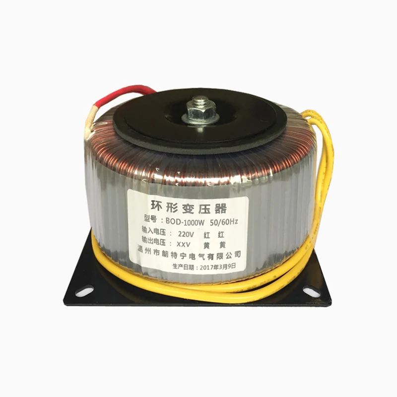 

1000w input voltage AC220V output voltage 110V 70V 48V 24V 12V Ring transformer Electric Power Transformer