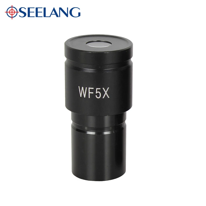 OSEELANG Microscope Eyepieces WF5X WF10X WF16X WF20X WF25X Biological Microscope Lens Wide Angle Lens Monocular Part