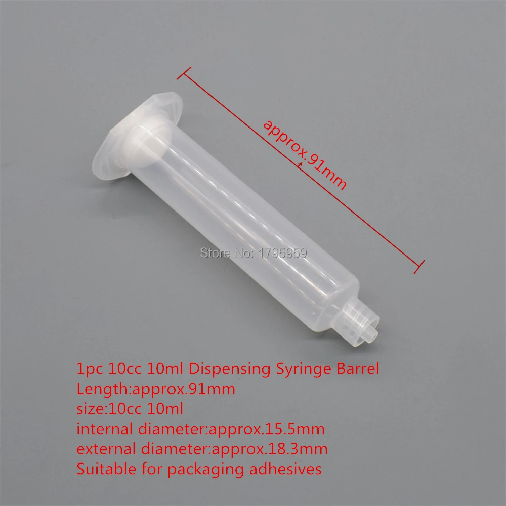 55cc 30cc 10cc Siringhe Colla Erogazione Barile 55ml 30ml 10ml Colla Adesiva Dispenser Industriale Della Siringa Tubo con fermacorda e ganci
