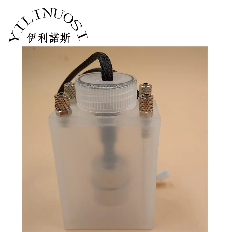 

Original for seiko 55ml aluminium sub tank cartridges with sensor 4 holes white printer parts