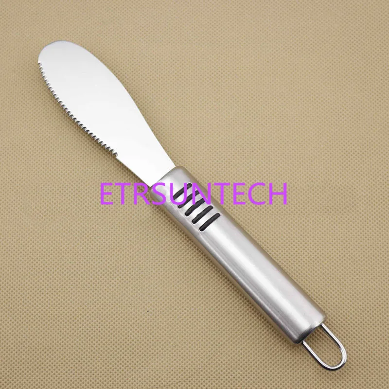 100pcs Stainless Steel Cake Cream Spatula Butter Knife Scraper Cheese Dessert Jam Spreader Breakfast Tool ZA6943