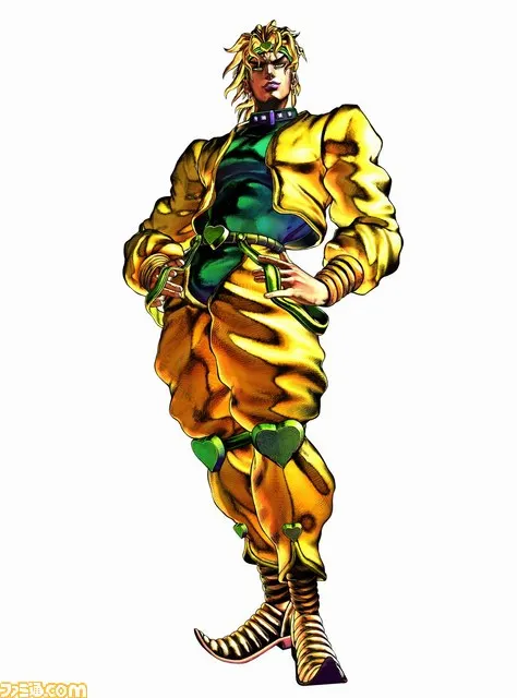movie Dio Brando Cosplay Costume yelloe glod costume (not shoes) image 4