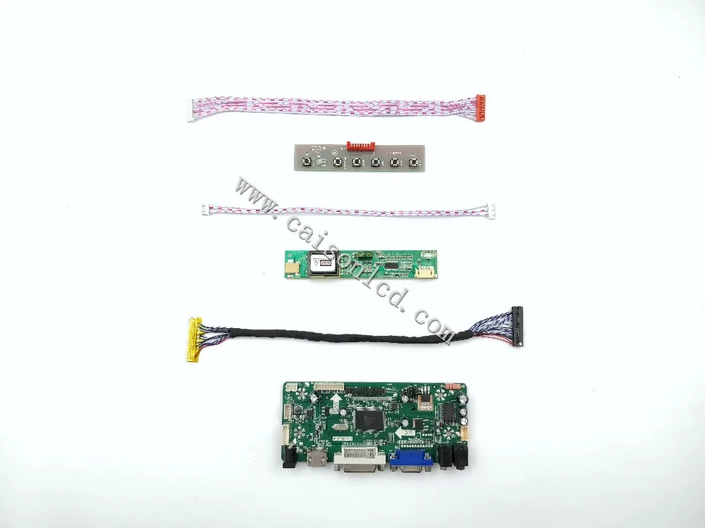 

NT68676 LCD controller board support DVI VGA AUDIO for 17 inch LCD panel 1920X1200 B170UW01 V0