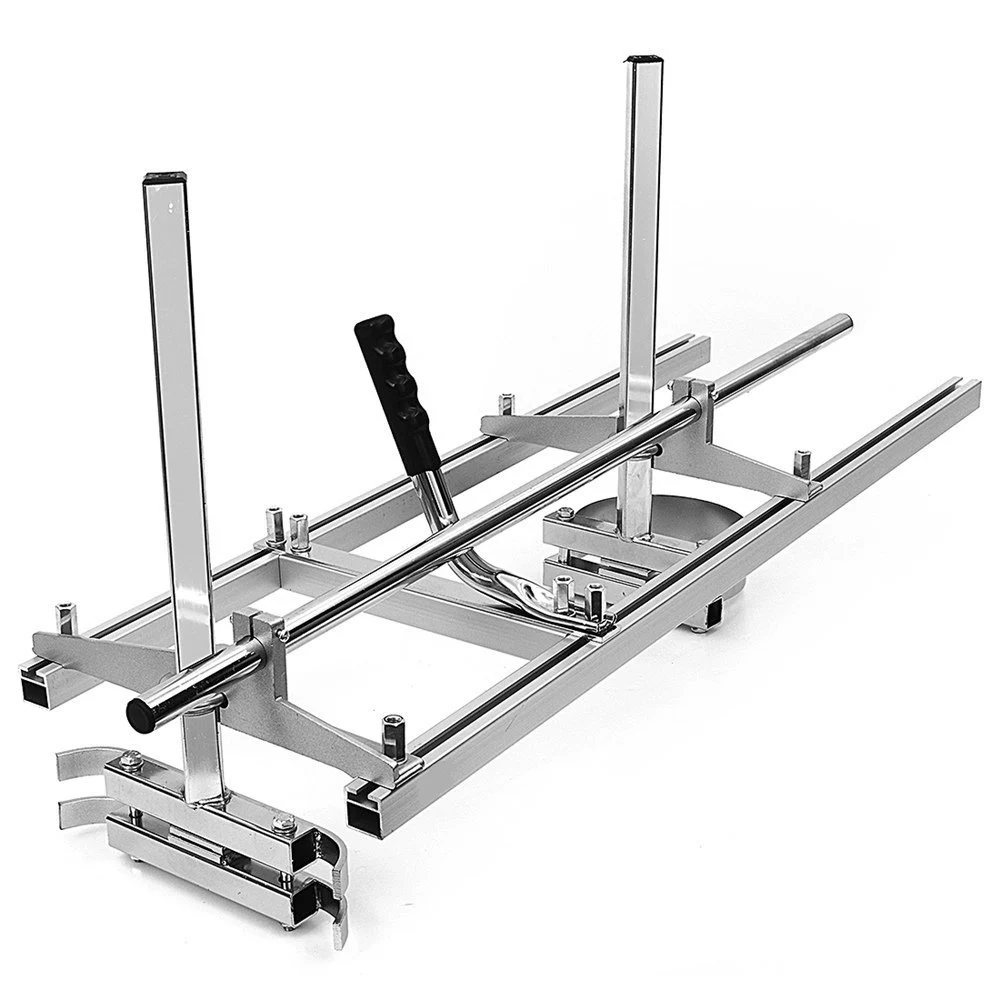 Farmertec Made 24 Inch Portable Chainsaw Mill Planking Milling From 14'' to 24'' Guide Bar Chainsaws Chain saw