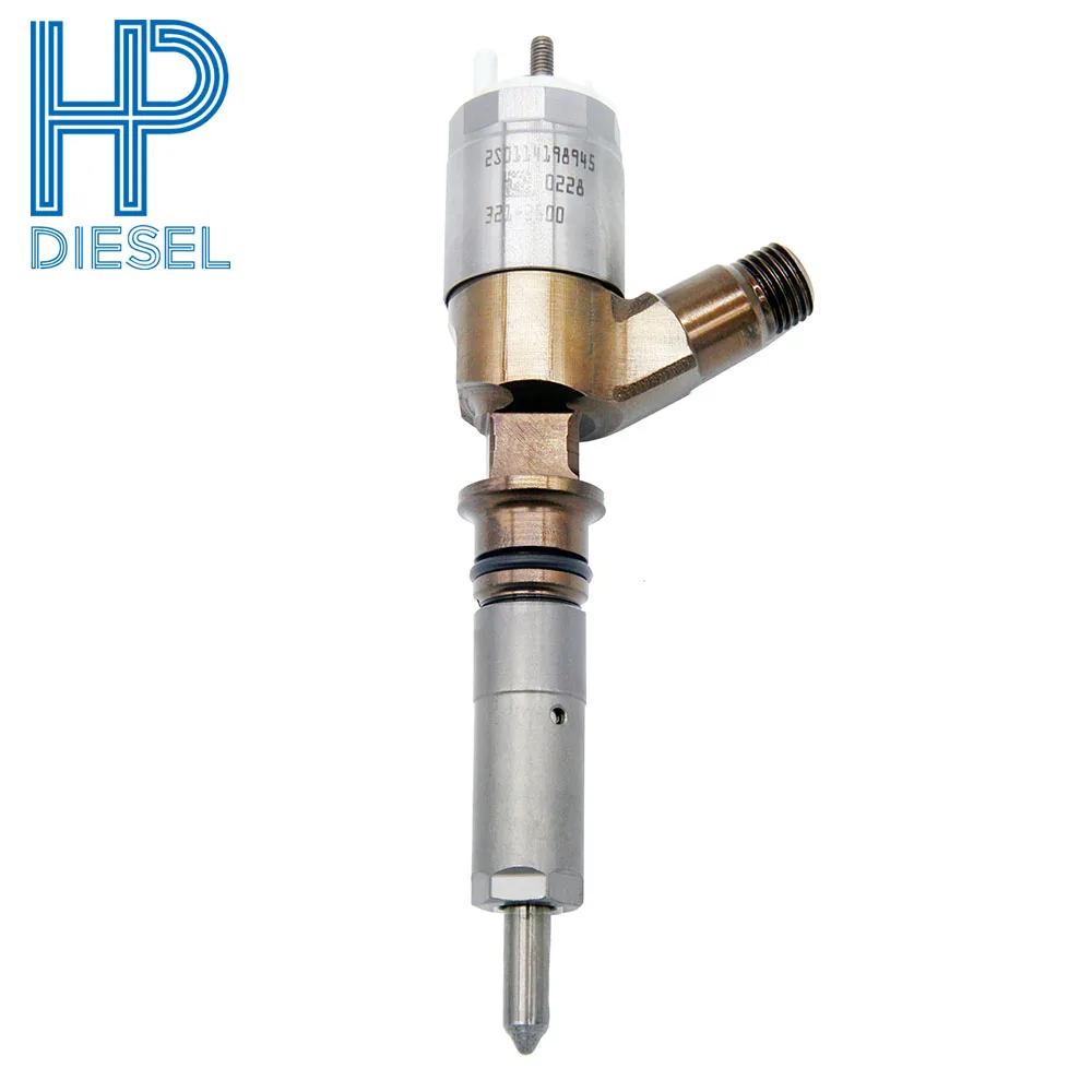 Diesel fuel injector 2645A753 suit for Caterpillar C6.6 engine, CR injector 321-3600/2645A753 for CAT excavator, rebuilt