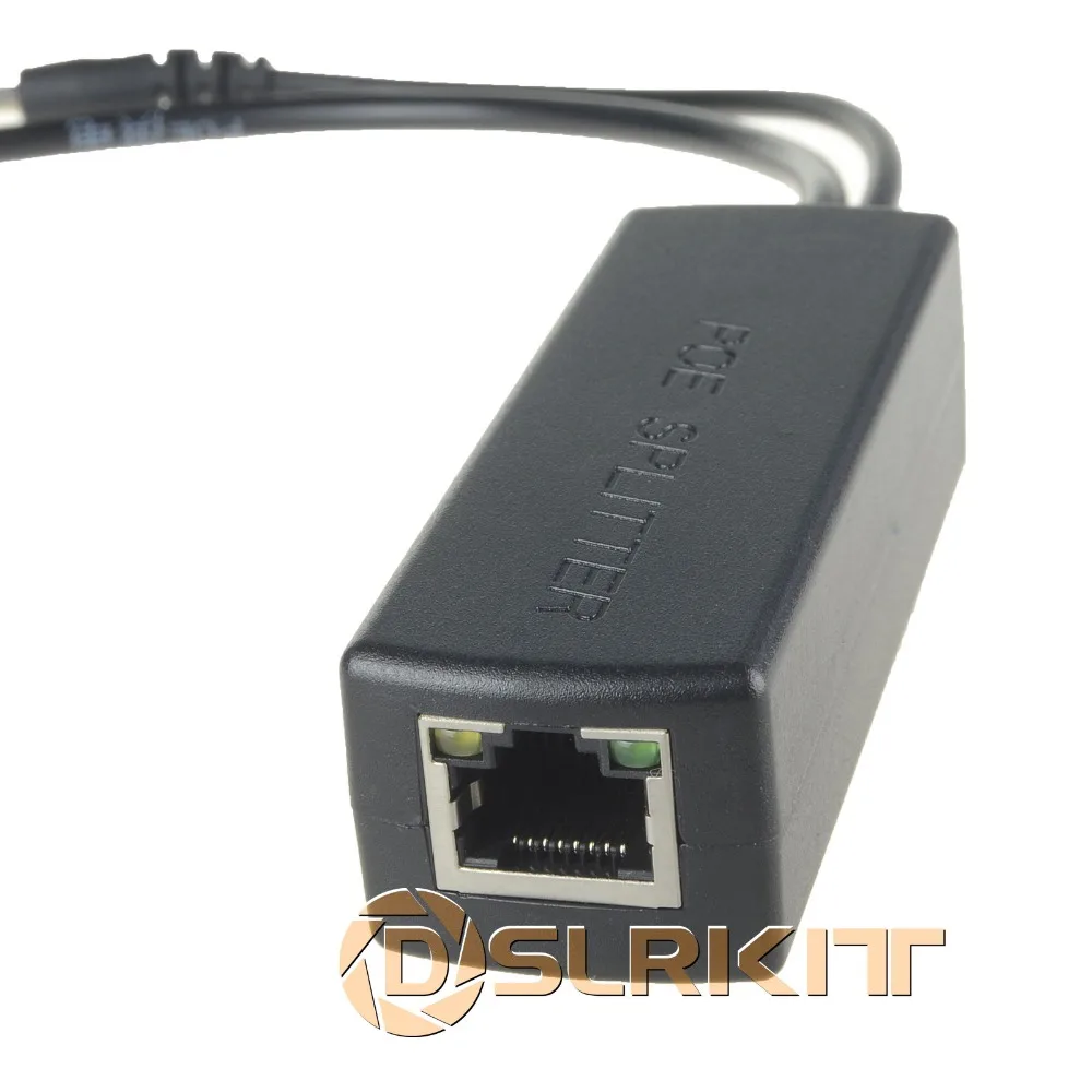 12 stuks Actieve PoE Splitter Power Over Ethernet 48 V naar 5 V 2.4A Compliant IEEE802.3af