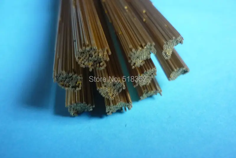 

2.8mmx500mm Single Hole Ziyang Brass Electrode Tube for EDM Drilling Machines