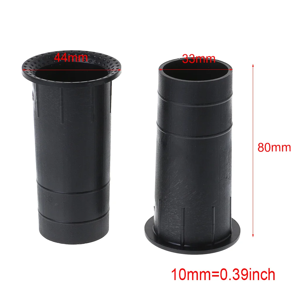 2PCS Speaker Port Tube Bass Vent Connector 3-5