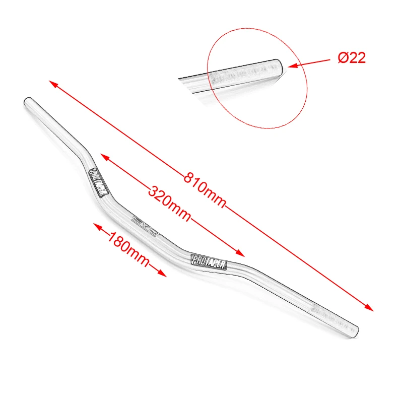 Handlebar PRO Taper Pack Fat Bar 1-1/8\