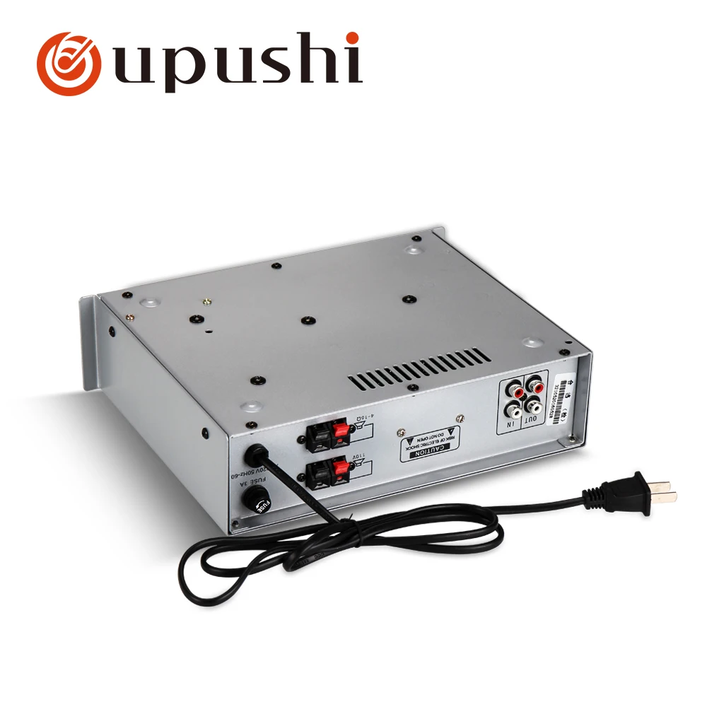 Oupushi 40W piccolo bluetooth amplificatore altoparlante 100V casa amplificatori di potenza audio per la casa sistema di musica di sottofondo