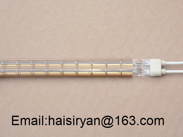 

customized 1500w 1000mm far Single tube Electric halogen IR quartz glass heate bulbs