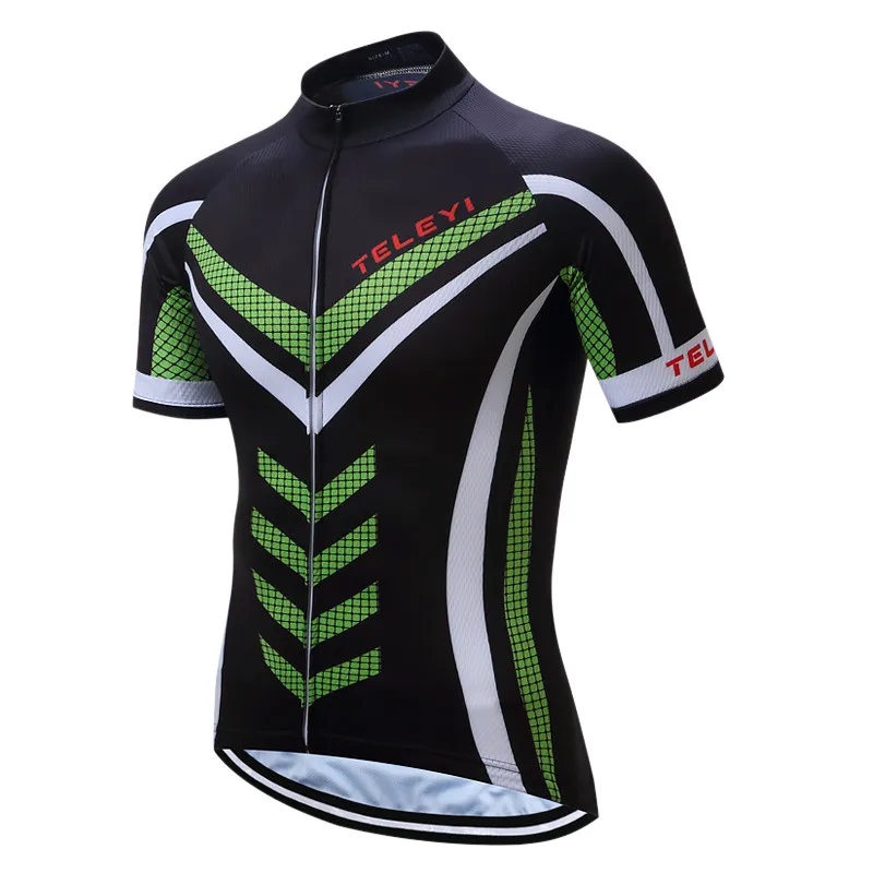 Teleyi Pro Racing Sport Cycling Clothing MTB Bicycle Clothes Summer Bike Shirt Ropa Ciclismo Breathable Cycling Jersey Maillot