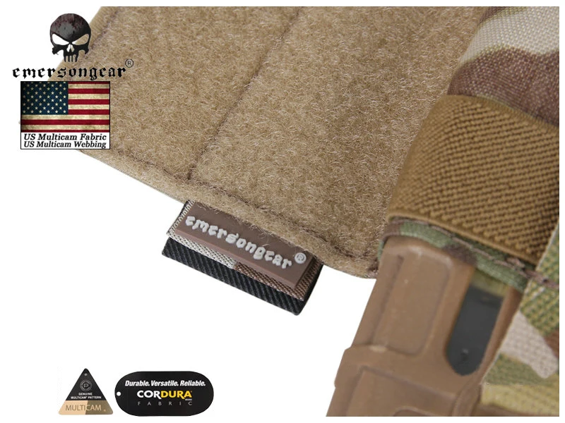 Emersongear-Side Pull Magazine Bolsa, M4 Molle, Tactical Mag, Gancho Loop Combat Gear, EM9044