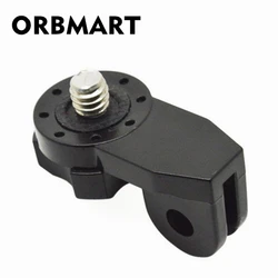 ORBMART 브리지 어댑터 마운트 Gopro 4 3 2 SJCAM SJ4000 SJ5000 SJ6000 SJ7000 Xiaomi Yi 스포츠 카메라 용 1/4 삼각대 마운트 어댑터