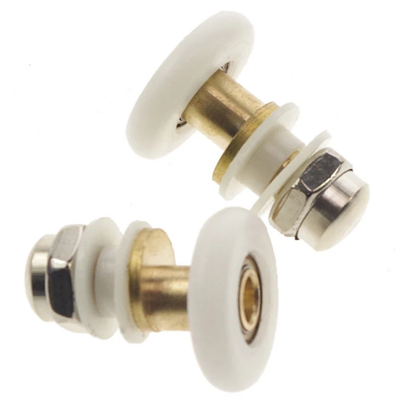 shower door roller diameter 23mm,25mm, 27mm with Eccentric copper shaft,Bathroom glass door rail wheel rollers,hanging rollers.
