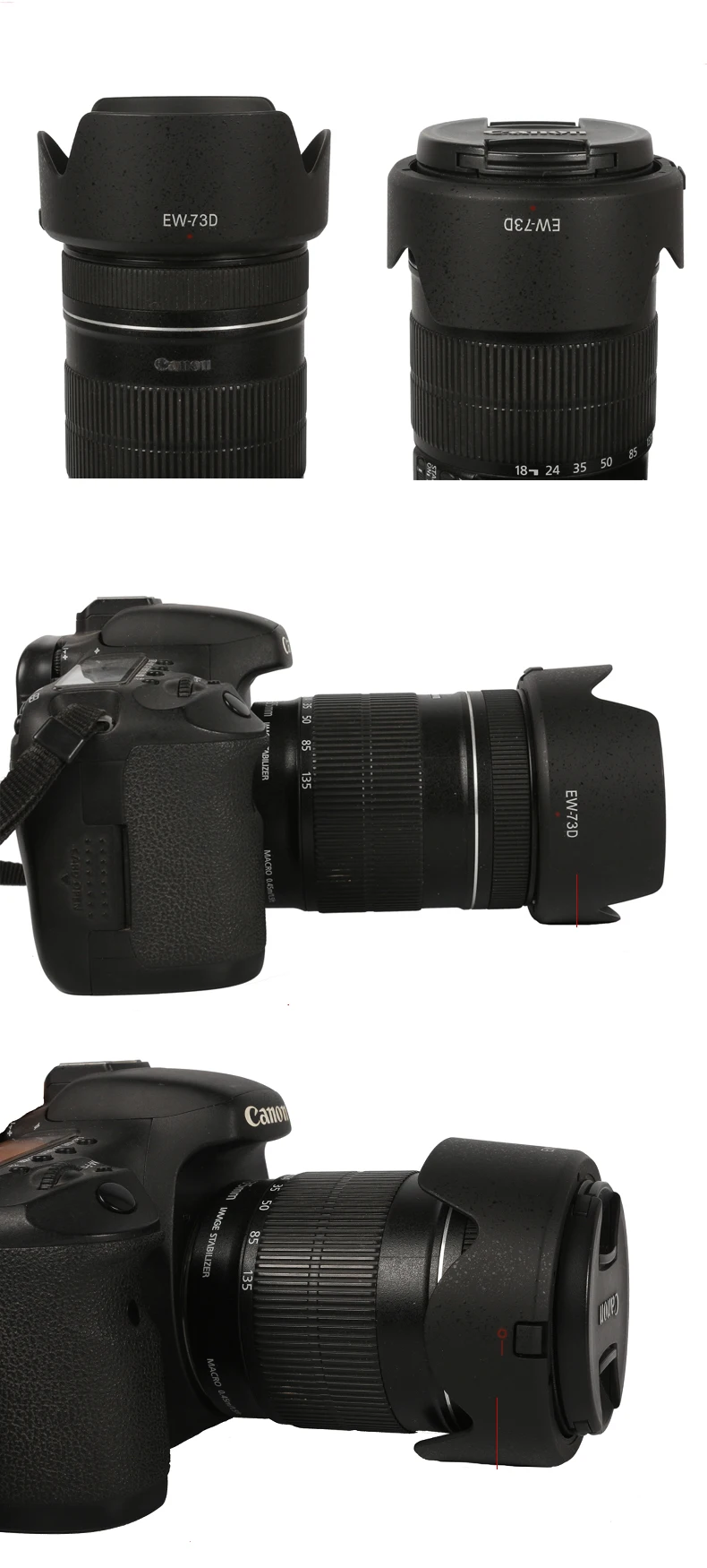 EW-73D 67 ミリメートル ew 73D EW73D レンズフードリバーシブルカメラ