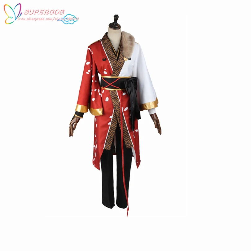 Game Comic Con Costumes Ensemble Stars AKATSUKI Keito Hasumi Coat Suit Cosplay Costume