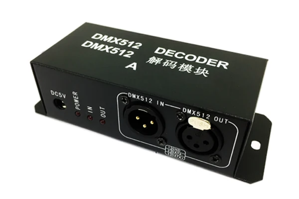 DMX512 DMX Decoder for T-8000A LED Pixel Controller