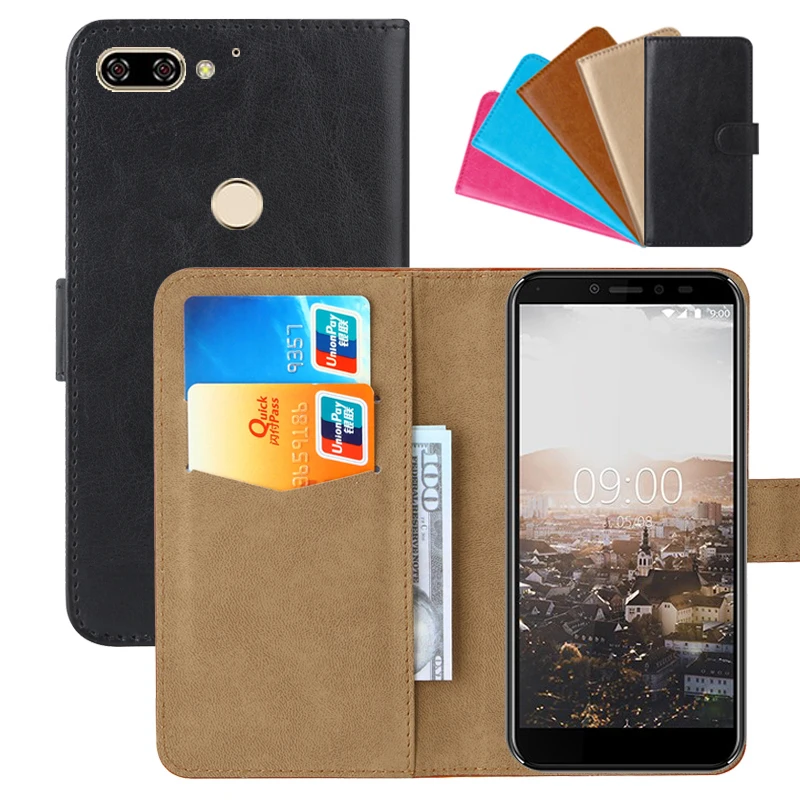 Luxury Wallet Case For BQ 5528L Strike Forward PU Leather Retro Flip Cover Magnetic Fashion Cases Strap