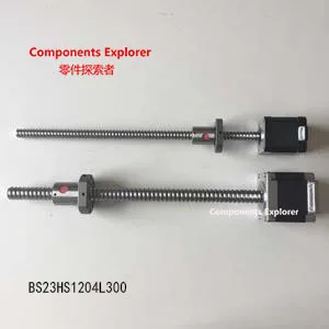 

NEMA23 48mm two phase bipolar stepper motor Rolled 1204 Ball Screw Stepper Motor Linear Actuator