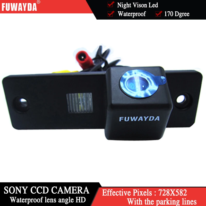 FUWAYDA Color For SONY CCD Car Rear View Camera for Toyota 4Runner / Land Cruiser Prado 2010+4.3 Inch  rearview Mirror Monitor