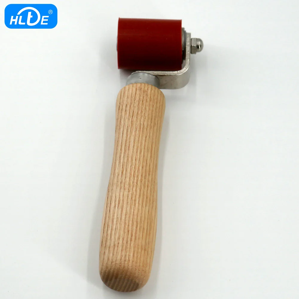 Uso resistente ad alta temperatura del rullo di pressione del Silicone del cuscinetto di 30mm con il saldatore di plastica della pistola di calore della pistola ad aria calda per saldatura del PVC