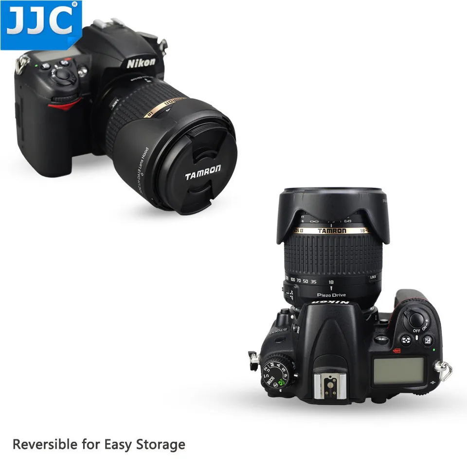 タムロン用jjcレンズフード18-250 f/3.5-6.3 di-ii ld 18-270 f/3.5