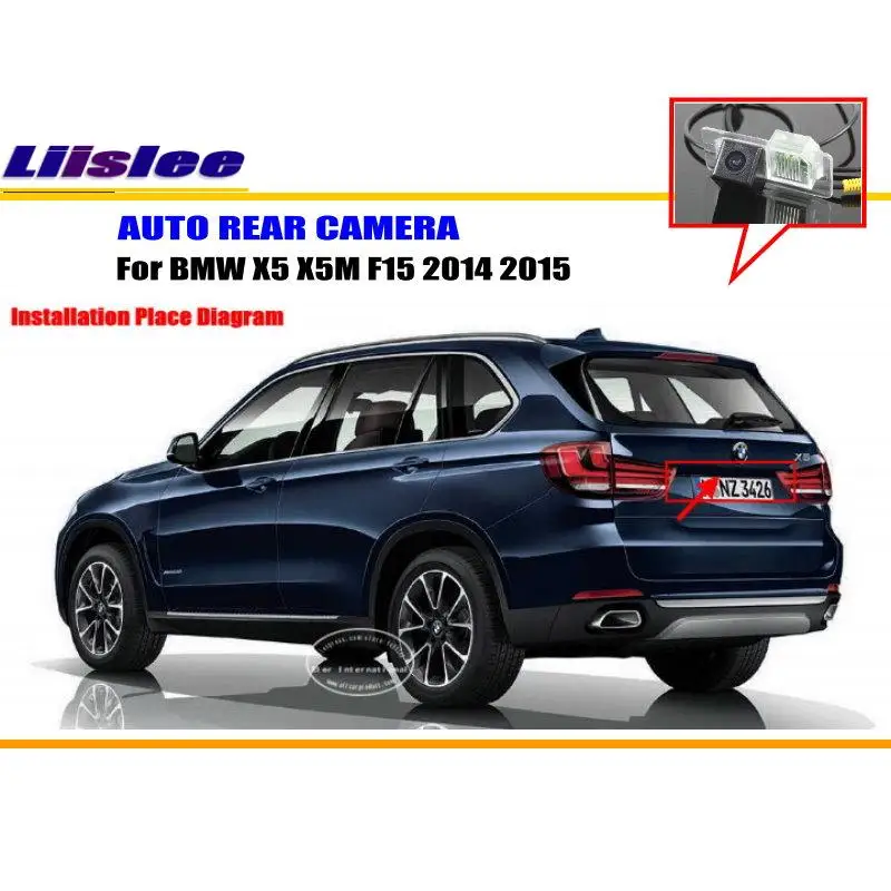 

For BMW X5 X5M F15 2014 2015 Car Rearview Rear View Camera Backup Parking Back AUTO HD CCD CAM Accessories Kit