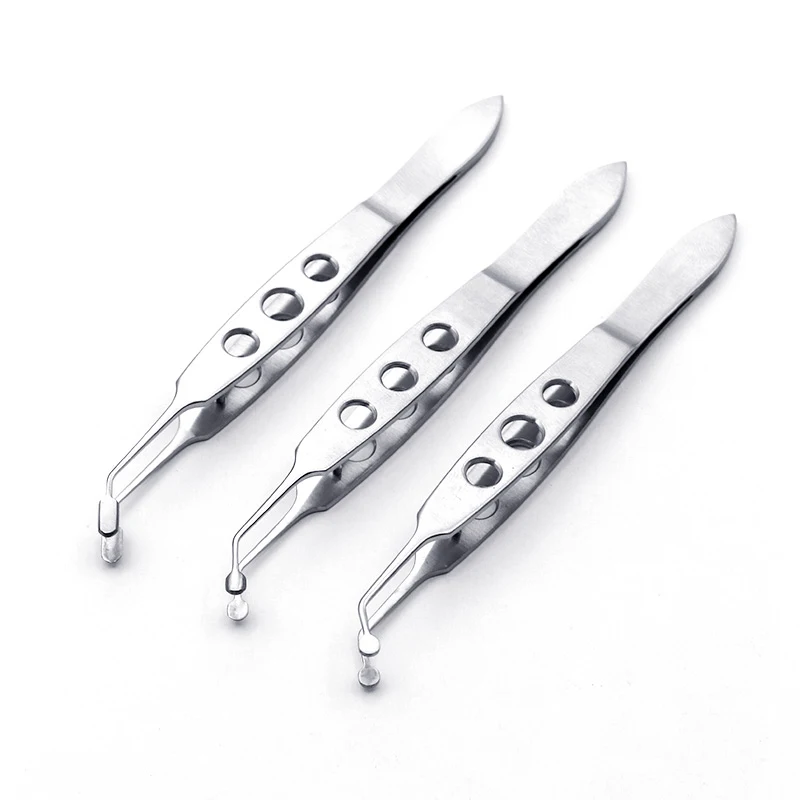 Ophthalmic palpebral gland massage tweezers clamp meibomian gland flap eyelid surgeryl tool forceps clip fat eye apparatus