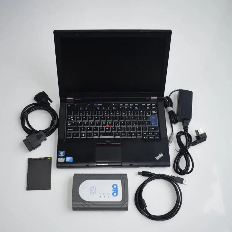 for t-oyota it3 otc scanner 18.00.008v Global Techstream GTS OTC VIM OBD Diagnostic ssd Installed in T410 i5 laptop 3in1