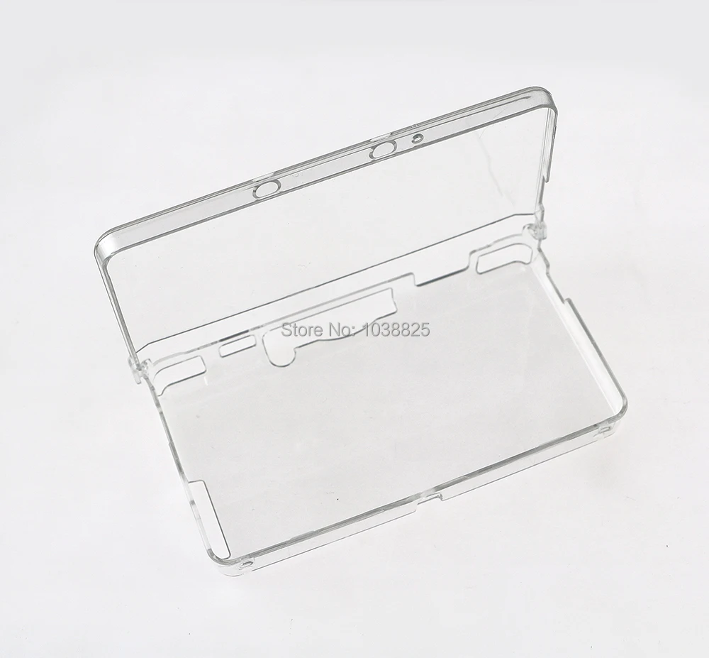 คุณภาพสูงล้างคริสตัลฮาร์ดป้องกันกรณีครอบคลุมผิวสำหรับนินเท็นโดสำหรับ 3DS แพคเกจ