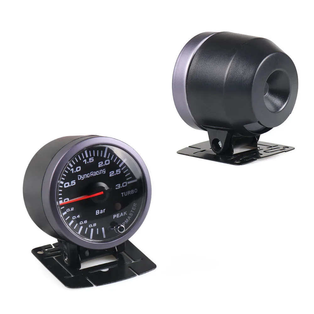 Dyoracing 60MM Car Turbo Boost Gauge 3Bar With Adjustable Turbo Boost Controller Kit 1-30PSI IN-CABIN Car Meter