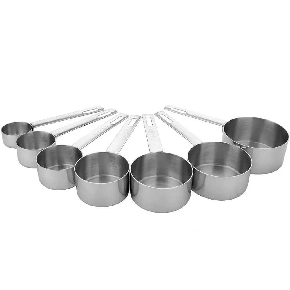 MIU France 7-Piece Stainless Steel Measuring Cup Set