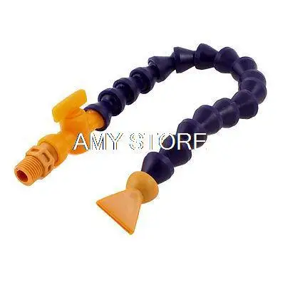 13 "di lunghezza Viola Scuro Arancione 1/4" BSPT Filo di Acqua Olio Liquido di Raffreddamento Del Tubo