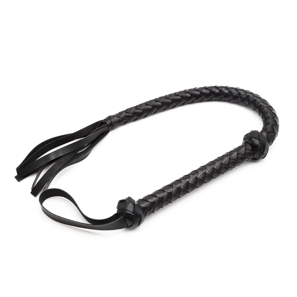 Thierry PU Leather Whip Flogger, BDSM Spanking Bondage Slave, Fantasia Fetiche Restrições, Brinquedos Sexuais para Casais, Jogos para Adultos, Barato