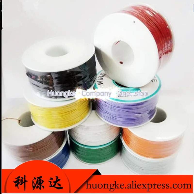 1pcs/lot Connecting Line Aviation Line Various Colors OK Line Wire 250M Long/0.5m 0.5MM Width No. 30